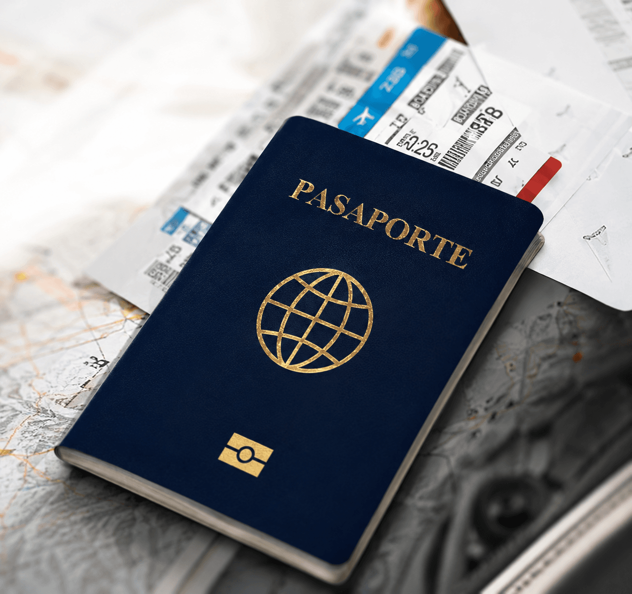 Pasaporte y documentos de viaje